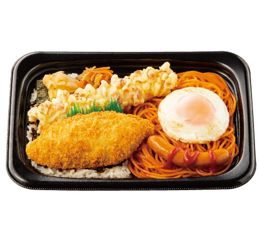 BIGのり弁当（ナポリタン）